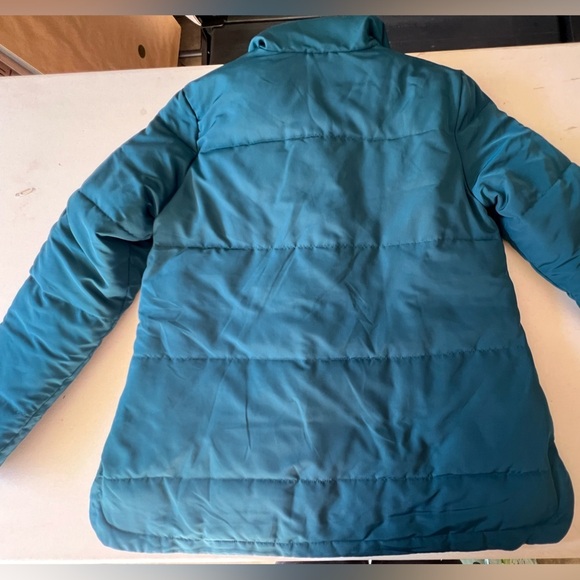 LOFT LADIES QUILTED PUFFER JACKET SIZE SMALL DARK TEAL COLOR. LIKE BRAND NEW. - Picture 3 of 12